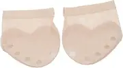 [Kisangel] Toes Shoes Shoe Sole Foot Undies Dance Pad Shoes Fitness Thong Paws Half Sole Ballet Foot Thong Soles Grip Socks Shoes Women Dance Forefoot Cushion Heel Five Dance Toe Thong