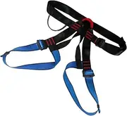 Climbing Safety Harness - Rock Climbing Harness | Half Body Belt Rock Tree Climbing Harness | Thickened Polyester Webbing Men Women Comfortable Outdoor Gear for Rappelling Bouldering