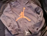 NWT AIR JORDAN JUMPMAN FULL ZIP Track Jacket Boys*** SIZE 4 *
