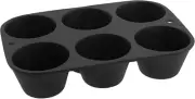 10122 Cast Iron Muffin Pan - 6 Impression