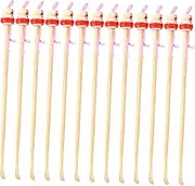 Vaguelly 100Pcs Ear Wax Removal Tools Portable Ear Cleaning Spoons Durable Safe Ear for Cleaning Exquisite Handmade Ear Cleaning Accessories