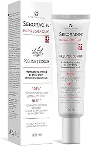 Seboradin Enzyme Scalp Exfoliating Enzyme Cleansing Exfoliating Enzyme Peel Fruit Acid Mild Cleansing Enzymes Gel Care Scalp Scrub 100 ml