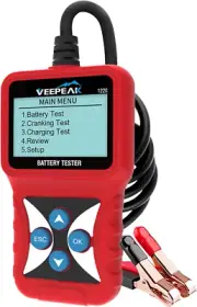 Veepeak 12V Car Battery Tester, Automotive 100-2000 CCA Digital Battery Load Tes
