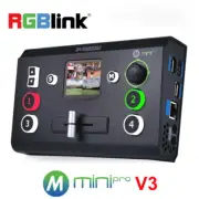 RGBlink Mini-Pro V3 4-Channel HDMI Multi Format Video Mixer Switcher Streaming