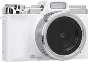 5K Digital Camera, 64MP Vlogging Camera with 16x Digital Zoom, AF Autofocus Anti Shake Compact Point and Shoot Camera for Photography, Built in 256GB Memory Card