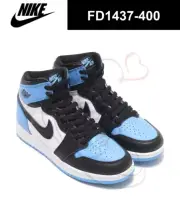 Nike GS Air Jordan 1 Retro High OG University Blue UNC Toe FD1437-400
