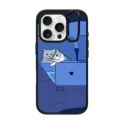 iPhone 16 Pro Impact Ring Stand Case MagSafe Compatible CATFLIX