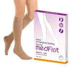 MEDFIRST 醫療彈性襪 200D 小腿襪 膚色 S號/M號/L號/XL號 (單件)【杏一】