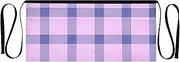 [Joitme] Cute Pink Plaid Lilac Chef Aprons for Men, Serving Aprons for Waitresses, Chef Apron Men, Cute Pink Plaid Lilac