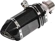 51mm Universal Accessories Motorcycle Exhaust pipe Modified Muffler Pipe echappement Fit For XJ6 MT07 09 03(Type E with sticker)