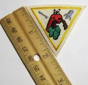 Girl Scout Brownie DINOSAUR TRY-IT Council Own Badge Patch Chicago Paleontology