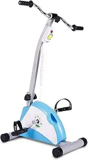 Foot Pedal Exerciser Cycle Bike,Leg Arm Cardio Training Table Resistance Rehabilitation Stationary Mini Exercise (Color : L)