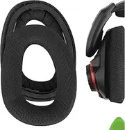 Geekria Comfort Replacement Ear Pads for Sennheiser GSP 600/601/602/670/ 500 Professional Headphones Ear Cushions, Headset Earpads, Repair Parts (Black)