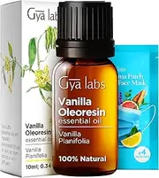 Gya Labs Vanilla Essential Oil for Skin - 10ml - Vanilla Oil for Diffuser, Body & Candle Making Scent - Long Lasting Perfume
