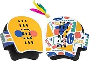 Family Paddle Game, Shuttlecock Paddle Sport, Portable Paddle Game, Hand-Eye Coordination Game, Balance Training Sport, Kids Paddle Game, Adult Paddle Sport, Camping Paddle Game
