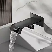 High End Bathroom Faucet Intelligent Display Cold and Hot Dual Control Basin Tap