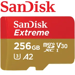 SANDISK EXTREME MICRO 128G／256G／512G 記憶卡 SD卡 適配INSTA360等主機產品