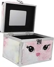 CAXUSD Unique Animal Pattern Design Makeup Tool Storage Box Aluminum Alloy Toolbox Lightweight Travel Suitcase