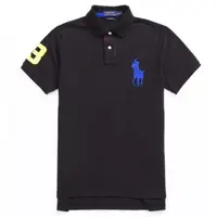 在飛比找蝦皮購物優惠-【Polo Ralph Lauren】男裝大人 黑色大馬短袖