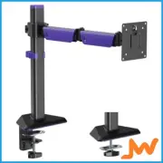 Brateck Amethyst Articulating Monitor Arm - Matte Black
