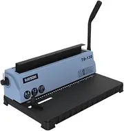 Binding A4 Wire Binding Machine Double Loop Wire Binder for Office Document School Supplies and Home Binding Iron Ring Bookbinding Press