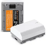 K&F Concept 2-Pack NP-FZ100 Battery with 2600mAh Capacity and Type-C Fast Charging for Sony A7iii, A7iv, A7C, ZV-E1, FX3, FX30, A9, A6600, A6700, Alpha 9, Alpha 9S, A9S, A7R III, A7R IV, A7R V
