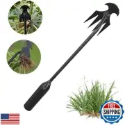 Zeamyhy Weed Puller Tool, 11.6” Manual Weed Remover Tool, Hand Weeder Tool Po