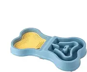 Non Slip Puppy Bowl,Anti-Slip Pet Food and Water Bowl - Portable Puzzle Safe Feeder for Home Travel Indoor & Outdoor Use