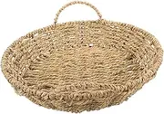 COOLHIYA Hand Woven Bamboo Pan Holder Heat Resistant Hot Pot Holder for Kitchen Table Versatile Trivet for Pans Pots Safe Easy to Use Design