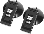MAGICLULU 1Pair Car Picture Holder Suction Cup Clamp Versatile Ticket Clip for Parking Permits Glasses Cards Easy Installation Dashboard Windscreen Portable Car Accessory
