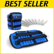Lightweight Adjustable Ankle Weights Set - Perfect for Discreet Daily Workouts