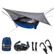 Jungle Explorer 118" x 79" Double Camping Hammock Lightweight Rip-Stop