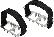 [Amagogo] Shoe Spikes Snow Shoe Crampons for Footwear Traction Cleats Ice Crampons Spikes for Camping Snow Walking, Outdoor Hiking
