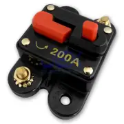 200 Amp In-Line Circuit Breaker Solar/Audio/Car/RV 200A/200AMP Fuse 12V/24V/32V