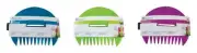 Bloom 2110BL Assorted Poly 12-Tines Leaf Scoop with Plastic handle (Pack of 6)