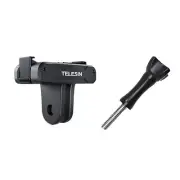 Magnetic Two-claw Camera Selfie Sticks Mount Adapter For DJI OSMO Action 3 c