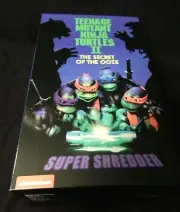 Neca Super Shredder Action Figure Walmart Exclusive TMNT 1st Release Issue movie