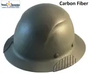 DAX Actual Carbon Fiber Full Brim Lift Safety Hard Hat - Textured Camo