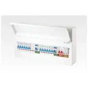 Consumer Unit 14 Way Split Load c/w 100A Main Switch/2x63A 30mA RCD+6MCB’s+SPD