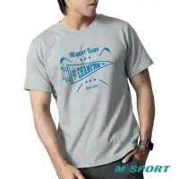 在飛比找momo購物網優惠-【MISPORT 運動迷】台灣製 運動上衣 T恤-運動迷之旗