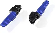 Front Footrests Foot Rest Foot Pegs Pedal Foot Stand Compatible With 1400GTR W800 ZRX1200 ZX-9R ZX-12R ZZR1400/ZX-14R ZEPHYR1100 ZEPHYRX(Blue)