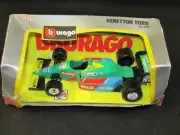 NEW & Boxed BBURAGO Burago 6102 Diecast 1:24 Benetton FORD F1 CAR - NEW