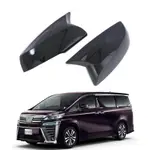 適用於16-21款TOYOTA的埃爾法VELLFIRE 30後照鏡罩倒車鏡蓋牛角裝飾AUTO PARTS CAR DEC