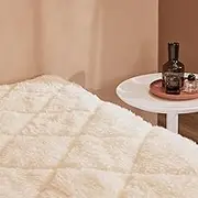100% New Zealand Wool Mattress Topper | Extra Plush, Breathable, and Temperature-Regulating Bed Underlay - King Single