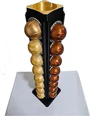 [Boutique Retailer] 32 Pod Vertuo Coffee Holder for Nespresso Vertuo Pods, Black