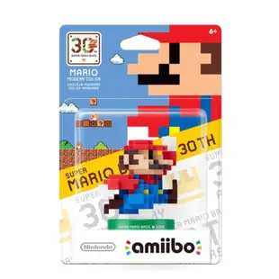 任天堂 Nintendo amiibo 玩偶 30周年 瑪利歐 經典款 摩登款 預購23年【皮克星】30週年