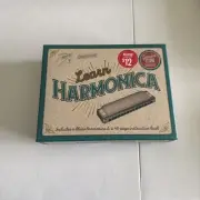 Learn Harmonica: Hinkler Blues Harmonica (Sealed) & 48-Page Instruction Book