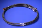 3 Belden 9273 TNC (M) to SMA (M) Connector Adapter Cable 42" Mil-C-17G