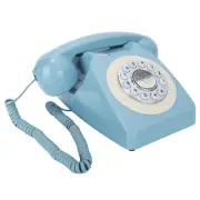 Corded Telephone Wired Old Style Push Dial Desk Telephone With /DTMF Part
