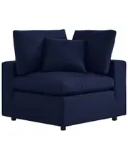 Modway Commix Sunbrella Outdoor Patio Corner Chair NoSize Blue